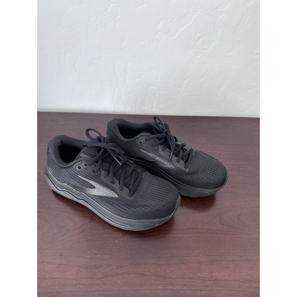 8.5B MediumBrooks Ghost Max 2 Women’s 8 Black Running Walking Cushioned Sneakers - Picture 12 of 14
